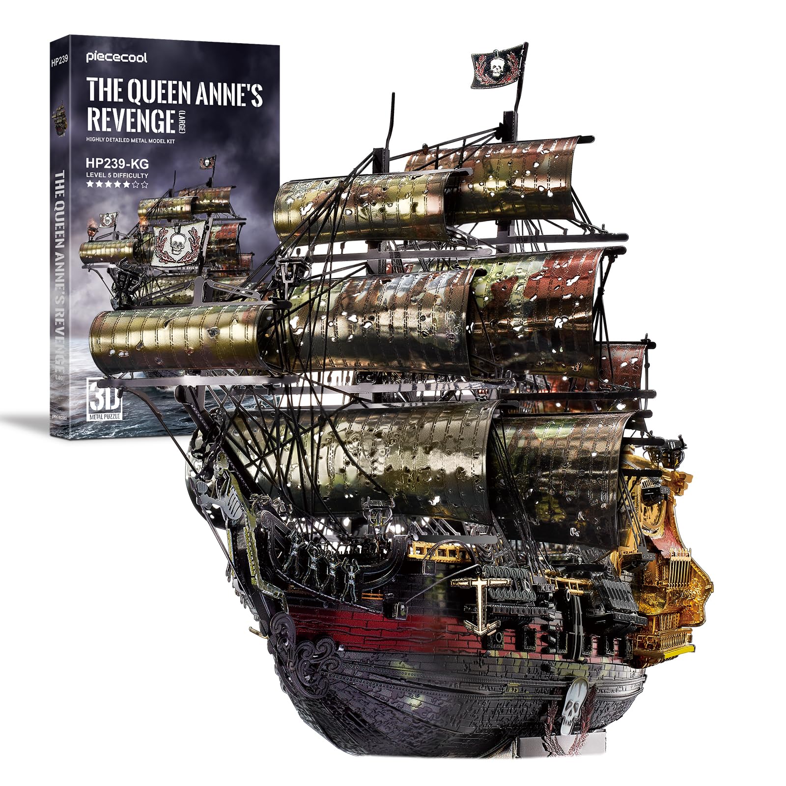 立体　パズル　モデル　キット　3D　レーザーレッド女王　アンの復讐 Amazon | [Rebirth]立体 パズル モデル キット 3D レーザー